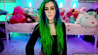 Kati3kat Porn Video Record: c2c, titjob, findom, fingering