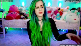 Kati3kat Porn Video Record: c2c, titjob, findom, fingering