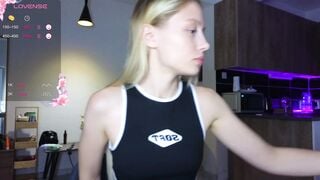 Watch callme_star New Porn Video [Chaturbate] - shy, lovense, blonde, skinny, teen