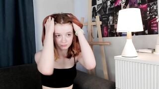 Watch mineliaaa Camgirl Porn Video [Chaturbate] - redhead, new, shy, 18years, teen