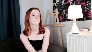 Watch mineliaaa Camgirl Porn Video [Chaturbate] - redhead, new, shy, 18years, teen