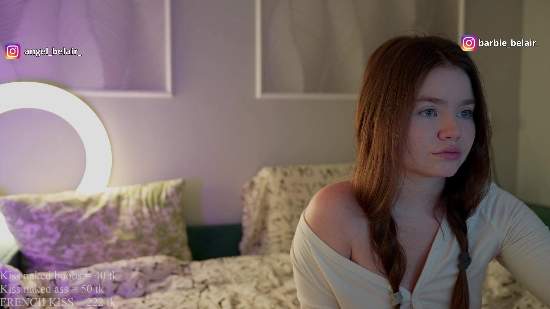 Belaircastars HD Porn Video [Stripchat] - heels, 69-position, cam2cam,  upskirt, handjob