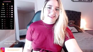 LaurenJones_ Webcam Porn Video [Stripchat] - white-young, recordable-publics, role-play-young, spanking, double-penetration