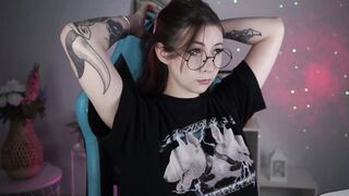 WesleeGray HD Porn Video [Stripchat] - tattoos-white, goth, smoking, recordable-publics, glamour