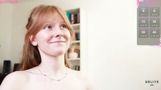 delitevip Camgirl Porn Video [Chaturbate] - redhead, new, 18, lovense, teen