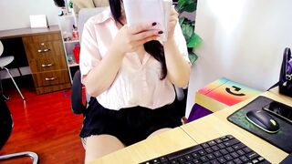 Alisa_Hotfeeling Hot Porn Video [Stripchat] - camel-toe, doggy-style, heels, office, asian