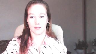 ALYONKA__ Porn Videos - nice smile, curved figure, long hair, blue eyes, sensitive