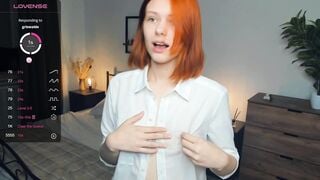 kiss_at_dawn New Porn Video [Chaturbate] - redhead, new, natural, shy, 18