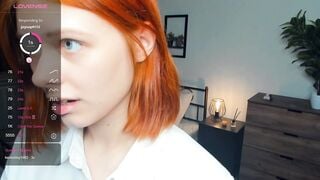 kiss_at_dawn New Porn Video [Chaturbate] - redhead, new, natural, shy, 18