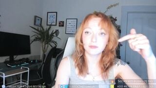 Watch beckthetongue New Porn Video [Chaturbate] - hairy, redhead, natural, bush, smoke