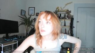 Watch beckthetongue New Porn Video [Chaturbate] - hairy, redhead, natural, bush, smoke