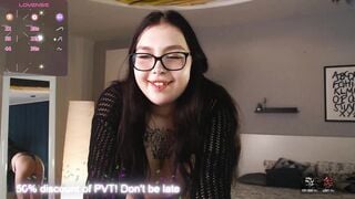 arizonaa_muse Camgirl Porn Video [Chaturbate] - glasses, piercing, c2c, asian, curvy