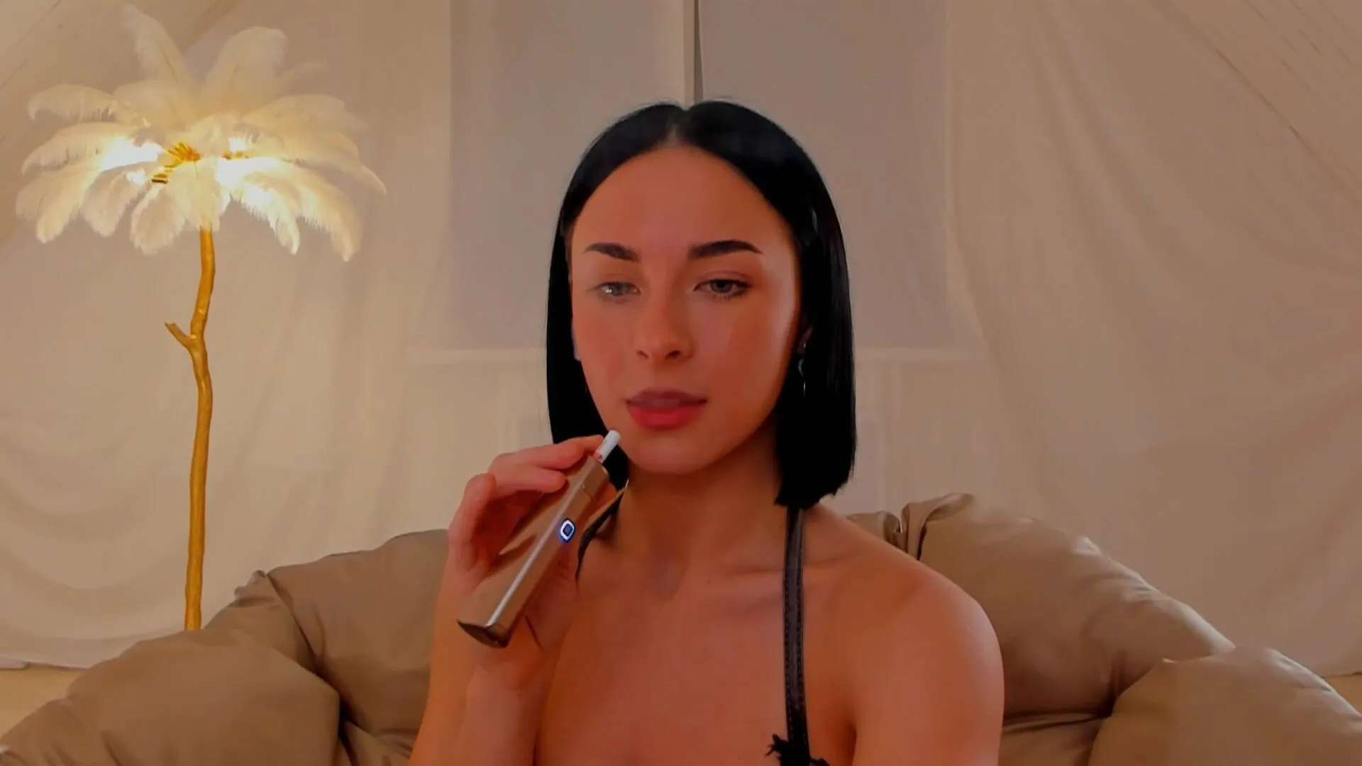 Watch uwunikaa Camgirl Porn Video [Chaturbate] - bigtoy, satin,  shavedpussy, saliva