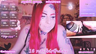 Watch Squirtqueenmissnvus Cam Porn Video [Stripchat] - dildo-or-vibrator-milfs, foot-fetish, big-ass-milfs, shaven, ahegao