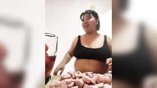 11-Lilith Best Porn Video [Stripchat] - titty-fuck, curvy-latin, curvy-young, girls, cooking