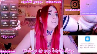 Squirtqueenmissnvus Cam Porn Video [Stripchat] - cheap-privates-milfs, fingering-white, recordable-publics, hd, dirty-talk