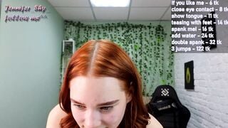 Watch jennifer_shy_ Hot Porn Video [Chaturbate] - redhead, shy, young, 18, teen