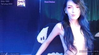 RainexBBY Porn Videos - dildo, bubble butt, masturbation, shaved, gothic