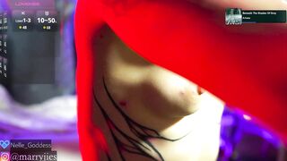 nelle_ Hot Porn Video [Chaturbate] - bdsm, mistress, cei, muscle, goth