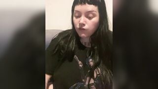 Watch Gothicsiren Top Porn Video [Stripchat] - shaven, big-tits-white, goth, trimmed-young, trimmed