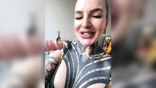 Watch InkedBiitch New Porn Video [Stripchat] - strapon, orgasm, striptease-young, german-young, topless