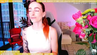 KittyCorner Porn Fresh Videos [MyFreeCams] - playful, blue eyes, tattooed, booty, cute