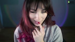 Watch greeny_mat Leaked Porn Video [Chaturbate] - redhead, ahegao, goth, cute, bigboobs