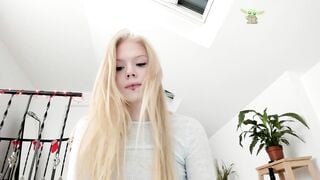 Watch sonyaplush New Porn Video [Chaturbate] - tease, 18, blonde, skinny, teen