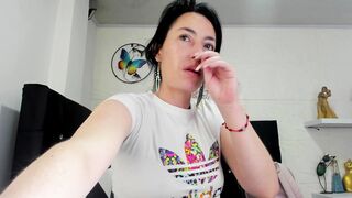 DeboraMilf__ HD Porn Video [Stripchat] - heels, blowjob-ahegao, spanking, titty-fuck, black-hair