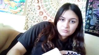 dopecumslut Leaked Porn Video [Chaturbate] - tights, lesbian, glasses, milk, sloppy