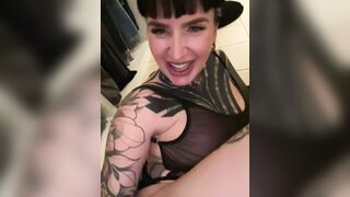 InkedBiitch Top Porn Video [Stripchat] - brunettes-blowjob, dildo-or-vibrator-deepthroat, shower, best, fingering