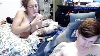 Watch daddyisyourtoy New Porn Video [Chaturbate] - girlnextdoor, eyeglasses, rockergirl, skinnybody, satin