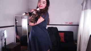 KittyCash3w Porn New Videos [MyFreeCams] - big eyes, thicc, brunette, slim, blue eyes