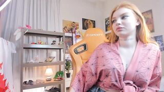 Watch foxywuw New Porn Video [Chaturbate] - cosplay, redhead, shy, 18, bigboobs