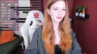 Watch carolina_gilbert Camgirl Porn Video [Chaturbate] - redhead, new, smalltits, shy, skinny
