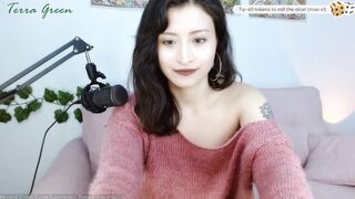 TerraGreen Porn Fresh Videos [MyFreeCams] - Tattooed, Flirty, Young, Pretty smile, Small boobs