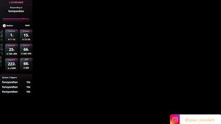 Watch your_nicolett Hot Porn Video [Chaturbate] - dirtytalk, feet, mistress, squirt