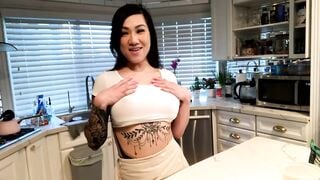 Watch sammyravenwood Camgirl Porn Video [Chaturbate] - deepthroat, bigtits, tattoos, asian, facial