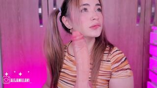 Watch alejamillan1 Camgirl Porn Video [Chaturbate] - saliva, dirty, deepthroat, fuckmachine, ahegao
