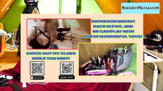 Watch naughtynatali Hot Porn Video [Chaturbate] - pussy, wet, squirt, ahegao, squirting
