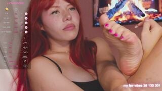 Watch juliette_sunshine New Porn Video [Chaturbate] - redhead, feet, mistress, asian, findom