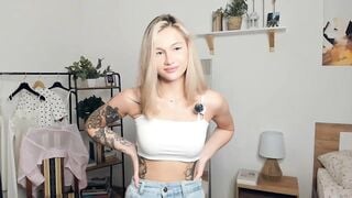 glossybabe_ Camgirl Porn Video [Chaturbate] - new, shy, 18, blonde, teen