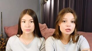 Watch double_tr0ub1e Camgirl Porn Video [Chaturbate] - new, young, 18, teen, bigboobs