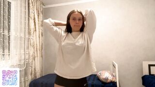 Watch evonnesilvestre Leaked Porn Video [Chaturbate] - new, shy, 18, skinny, bigboobs