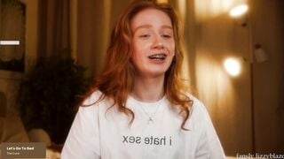 sexualiz_e New Porn Video [Chaturbate] - redhead, tease, natural, footjob, c2c