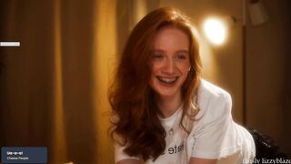 sexualiz_e New Porn Video [Chaturbate] - redhead, tease, natural, footjob, c2c