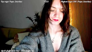 FluffinRayRay Porn Video Record: petite, kind, big blind eyes, writer, book worm