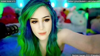 Kati3kat Porn Video Record: Skinny