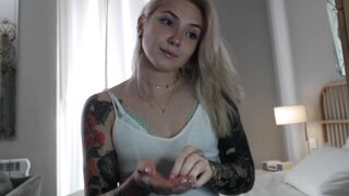 Tattoo_bbgirl Porn Video Record: goodass, blonde, 420, naturalboobs, short