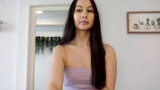 LunaBanana Porn Video Record: Long hair, strip, fit, Brunette, all natural